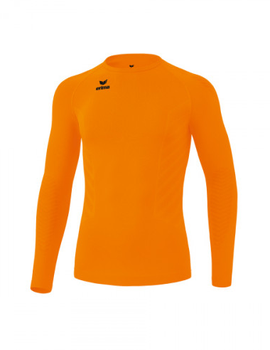 Erima Funktionsunterwäsche Langarmshirt Athletic Rundhals (nahtlos) orange Herren
